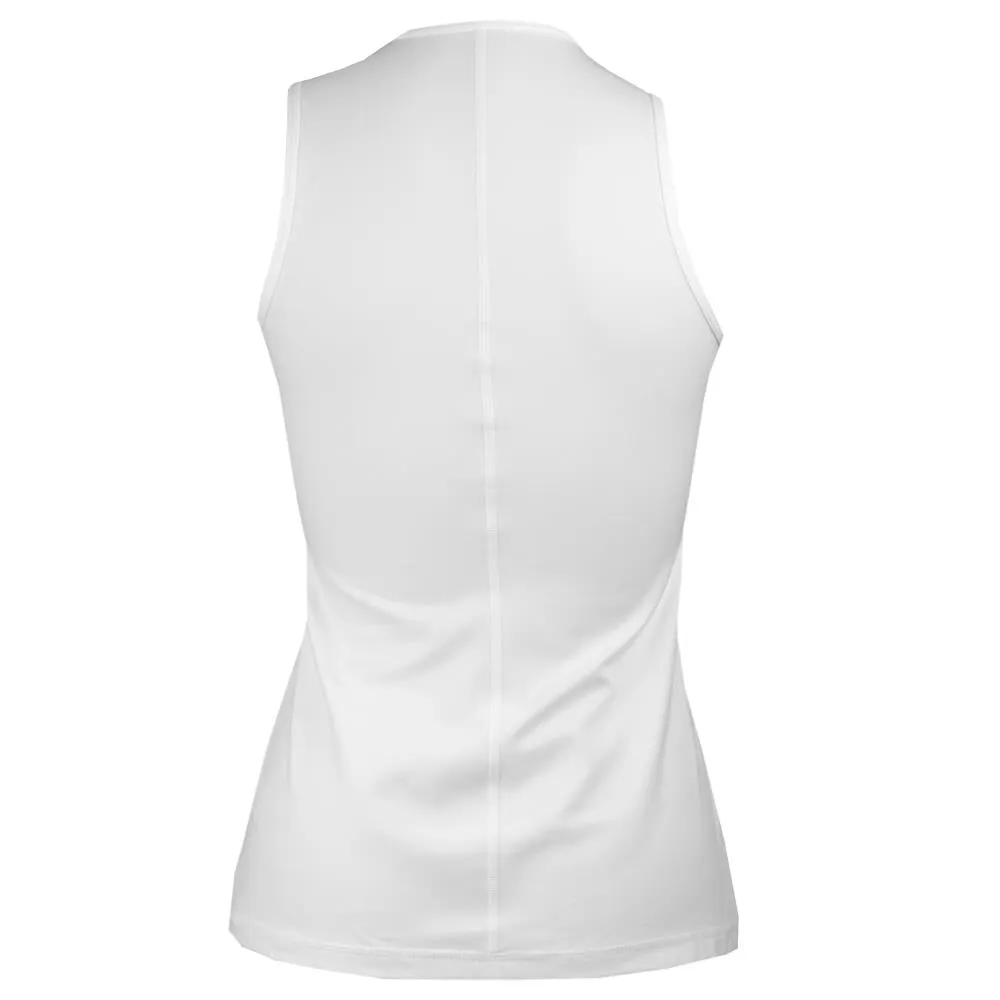 Sofibella Women's Center Line Full Back Tank - White