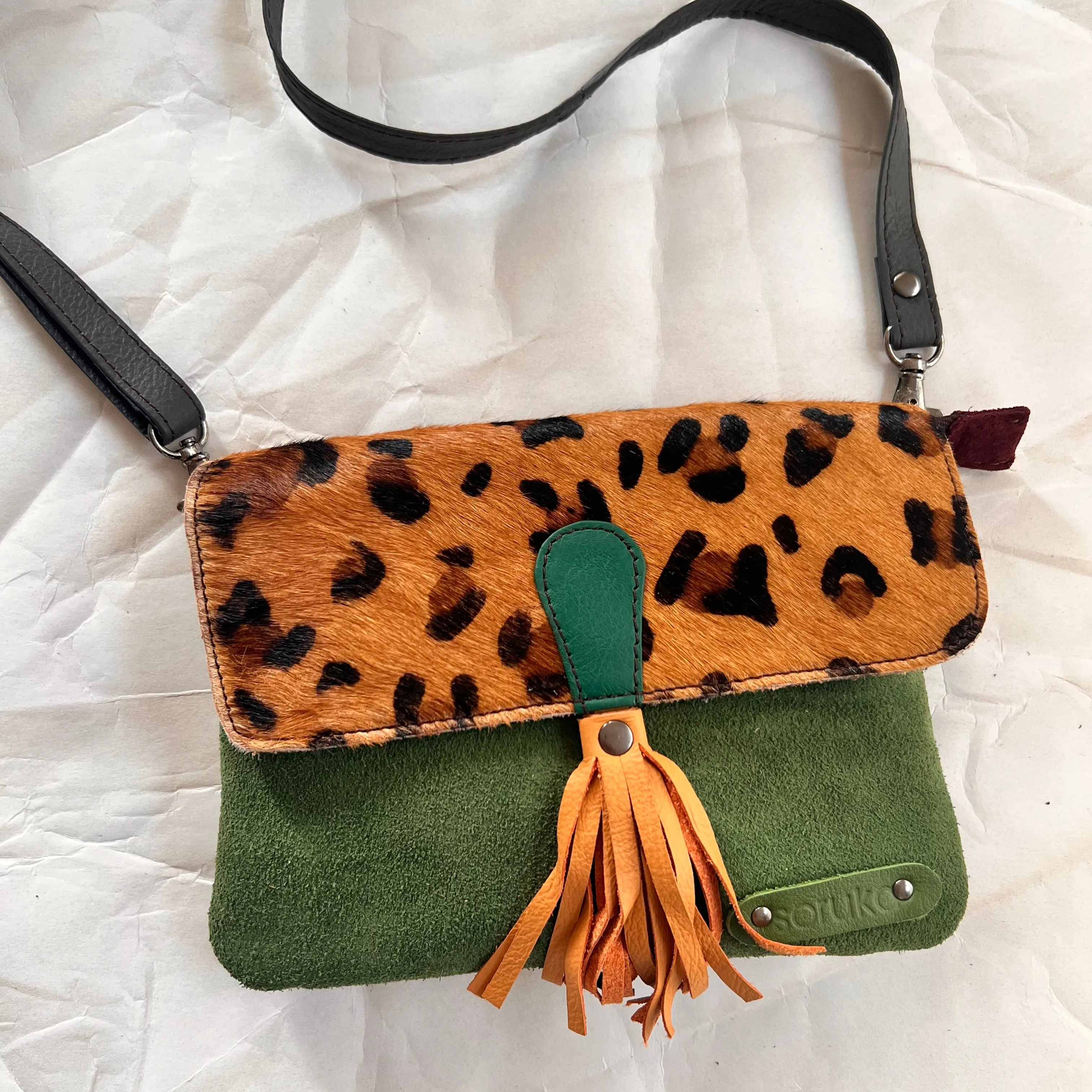 Soruka - Juliette Belt Bag, Peach Tassel