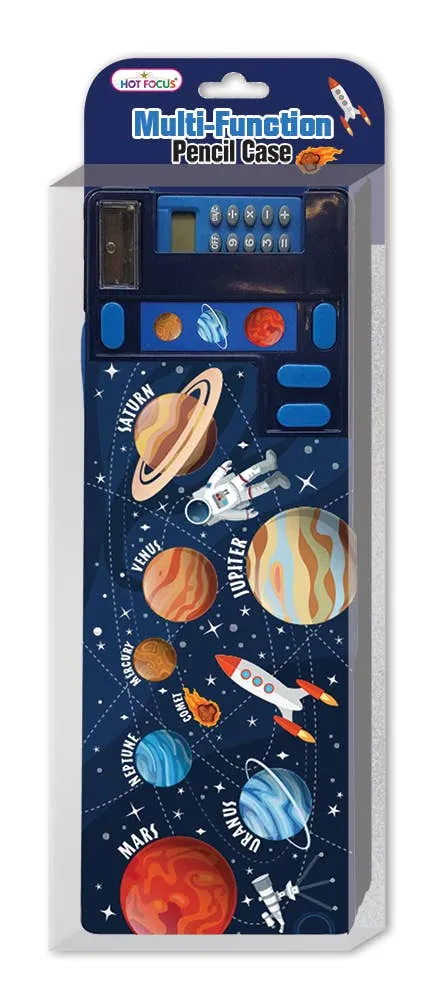 Space Multi-Function Pencil Case