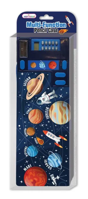 Space Multi-Function Pencil Case
