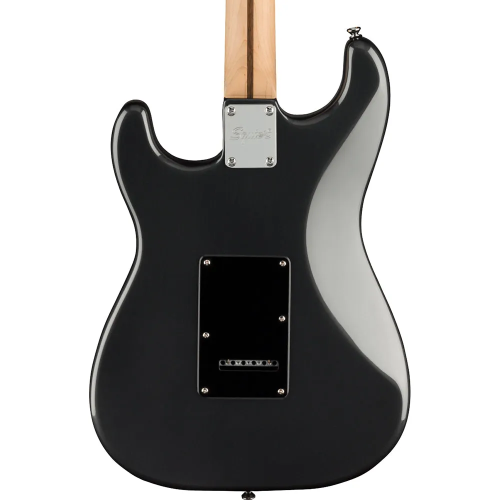 Squier Affinity Series Stratocaster HSS Pack Laurel, Charcoal Frost, Metallic 120V
