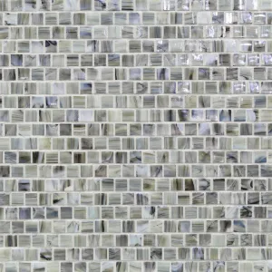 Strata Iridescent, 5/8" x 5/8" - Glass Tile