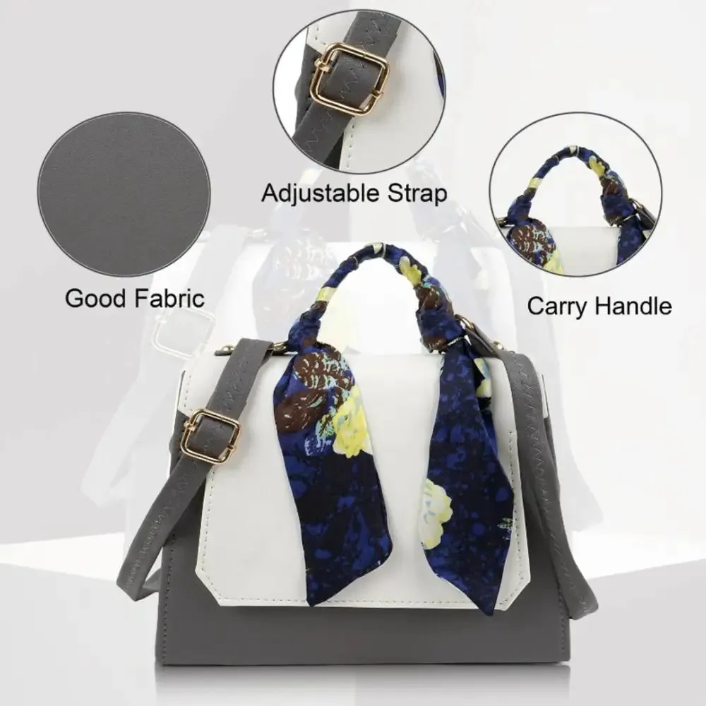 STYLZI Grey Women Sling Bag
