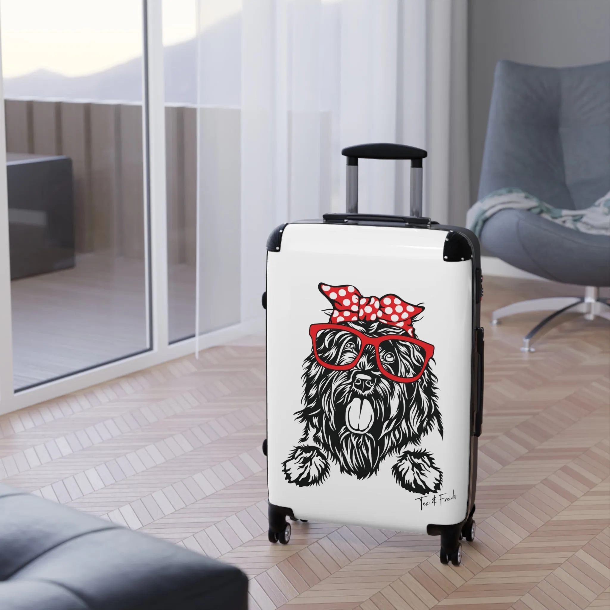Suitcase - Portuguese Water Dog