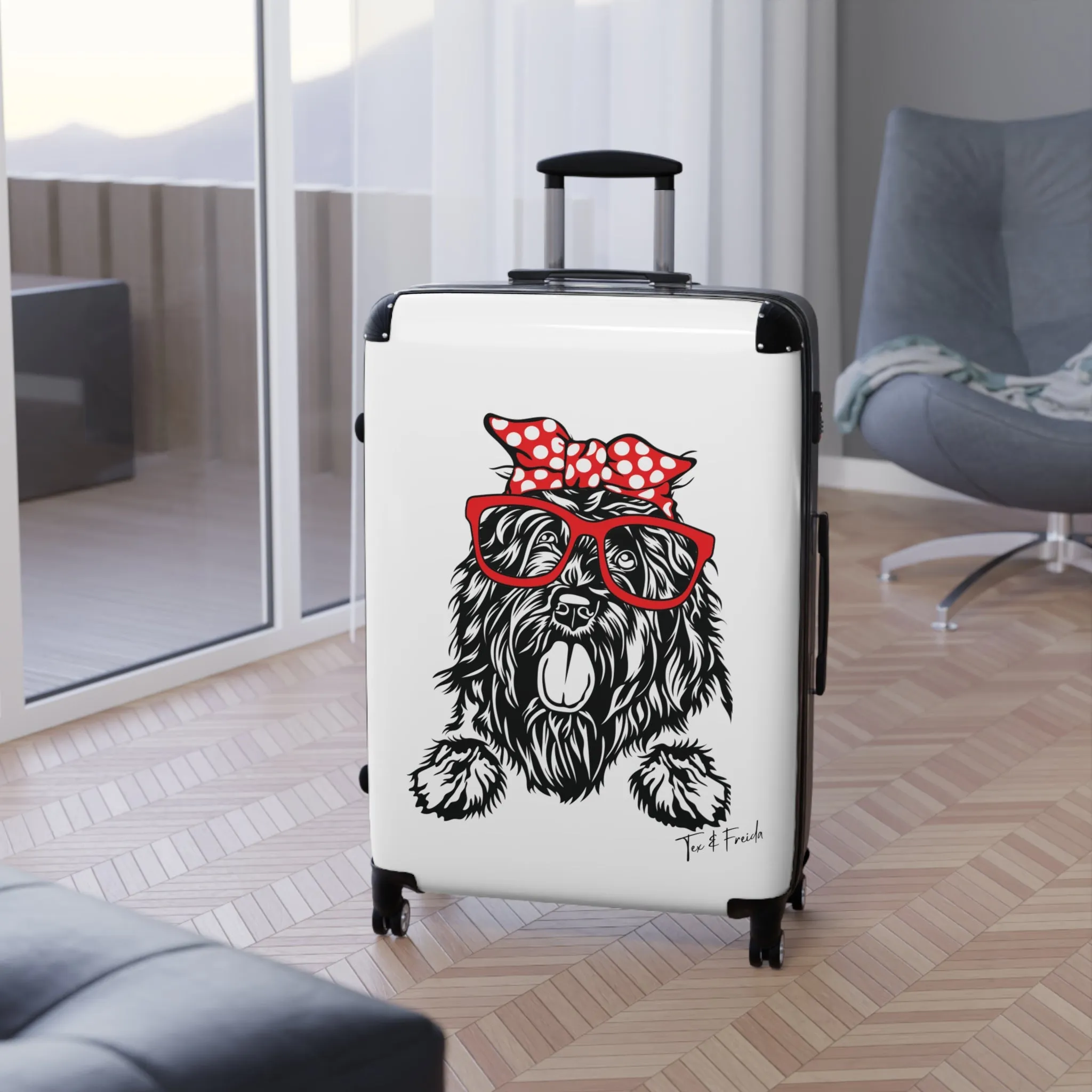 Suitcase - Portuguese Water Dog