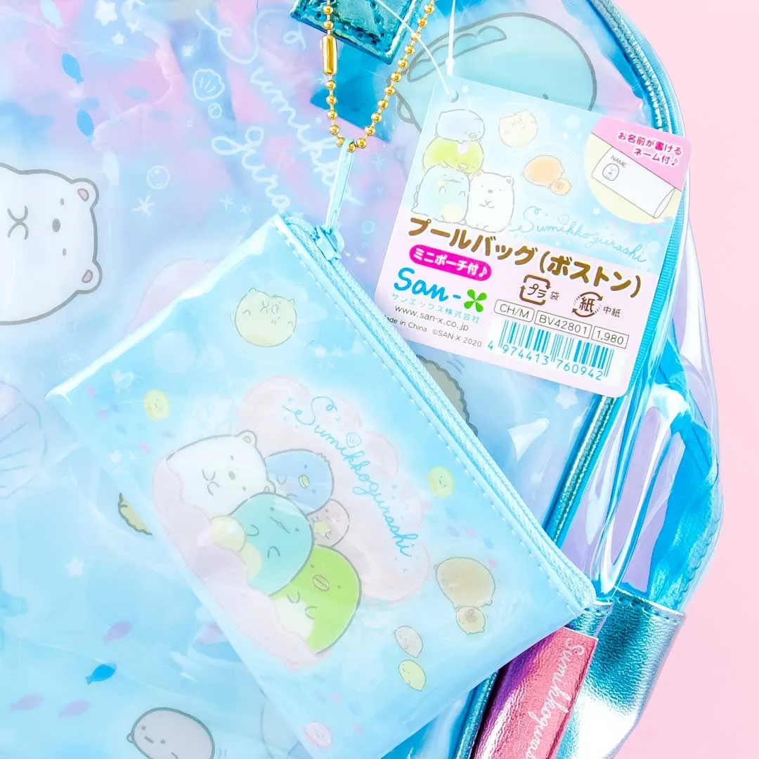 Sumikko Gurashi Marine World Clear Boston Bag