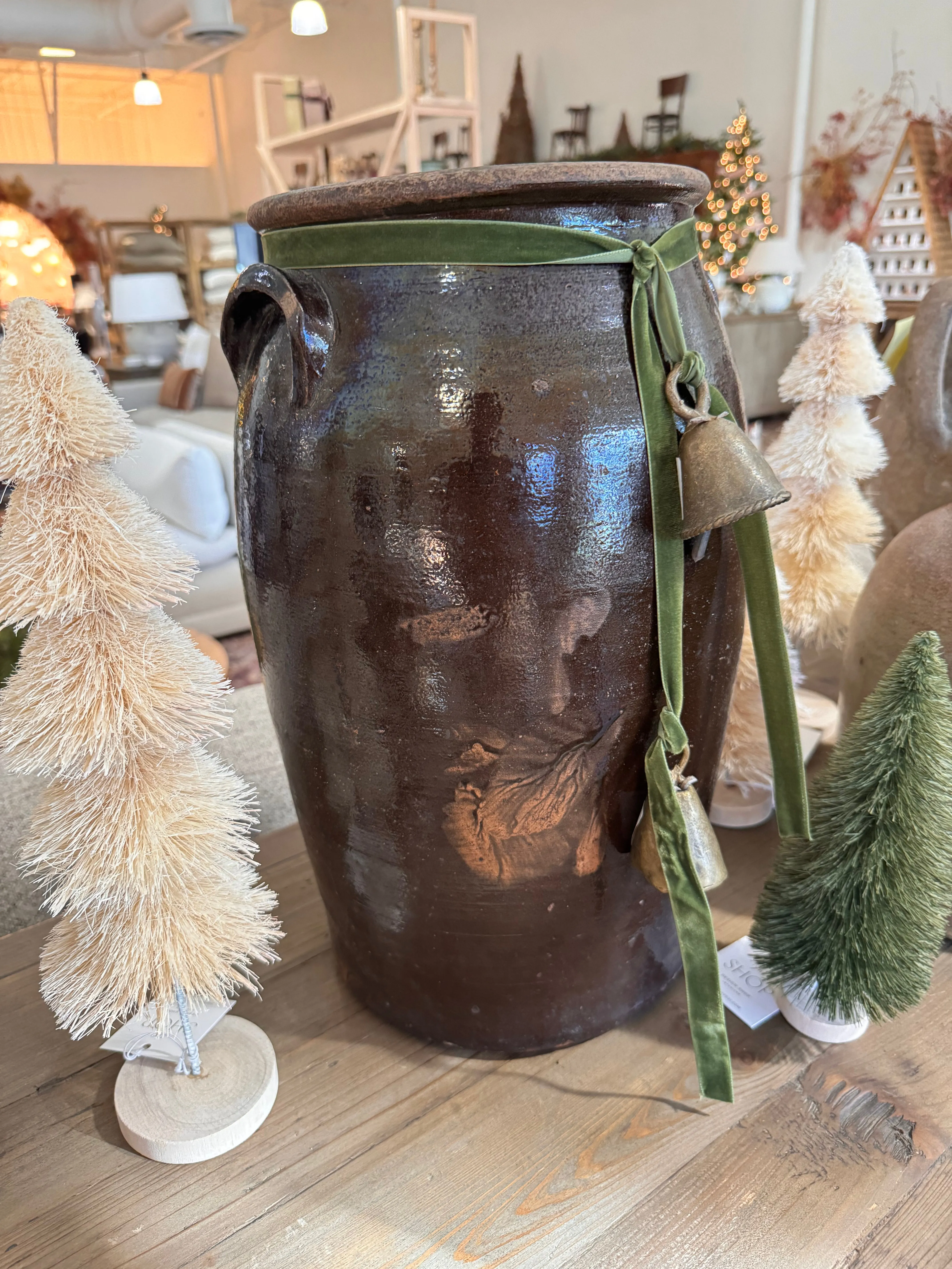 Tall Vintage Pot