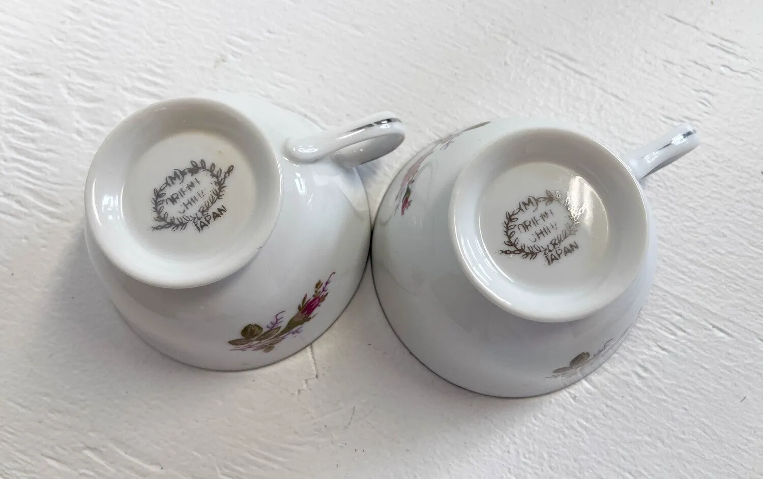 Tea Cups Japan Set of 2 - Oriental China