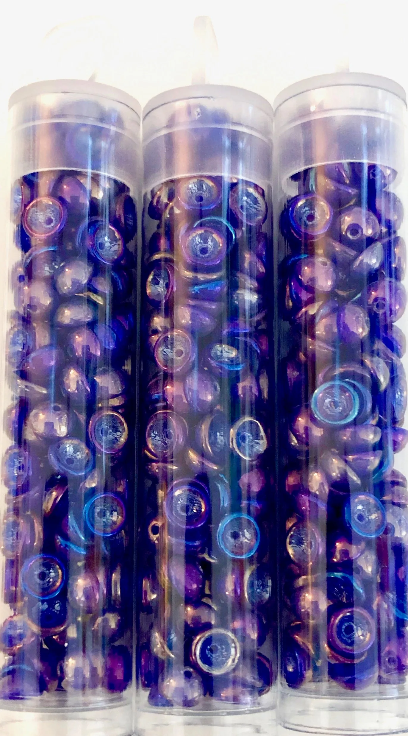 Teacup Beads - Luster Iris Cobalt