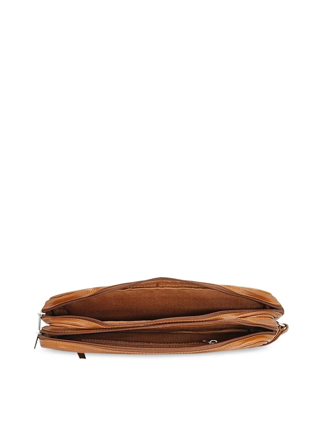 Teakwood  Genuine Leather Toiletry Bag (Tan) - Clearance sale