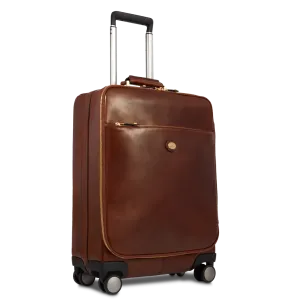The Bridge - Story Viaggio Trolley Suitcase in Brown