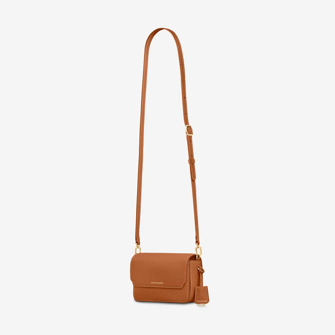 The Mini Flap Bag - Pecan Brown