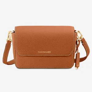 The Mini Flap Bag - Pecan Brown