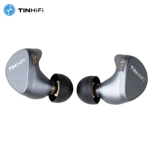TINHIFI T5S HiFi IEM 10mm Next-generation Ultra-linear Diaphragm Dynamic Driver Detachable 0.78 2Pin Wired Sport In-ear Earphone