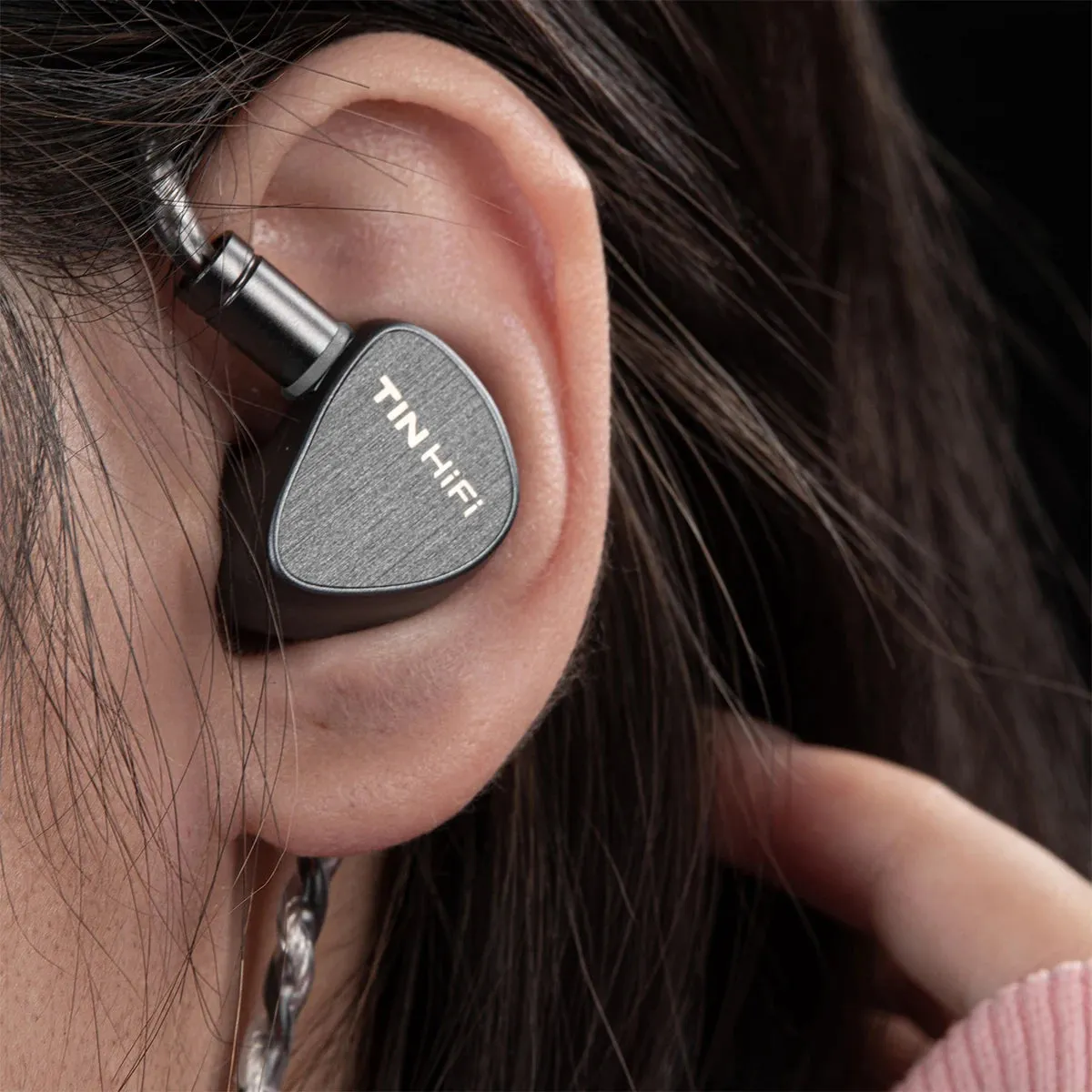 TINHIFI T5S HiFi IEM 10mm Next-generation Ultra-linear Diaphragm Dynamic Driver Detachable 0.78 2Pin Wired Sport In-ear Earphone