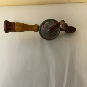 €U<a* Vintage Tools Hand Drill Auger Bit Brace Woodworking Carpentry Wood