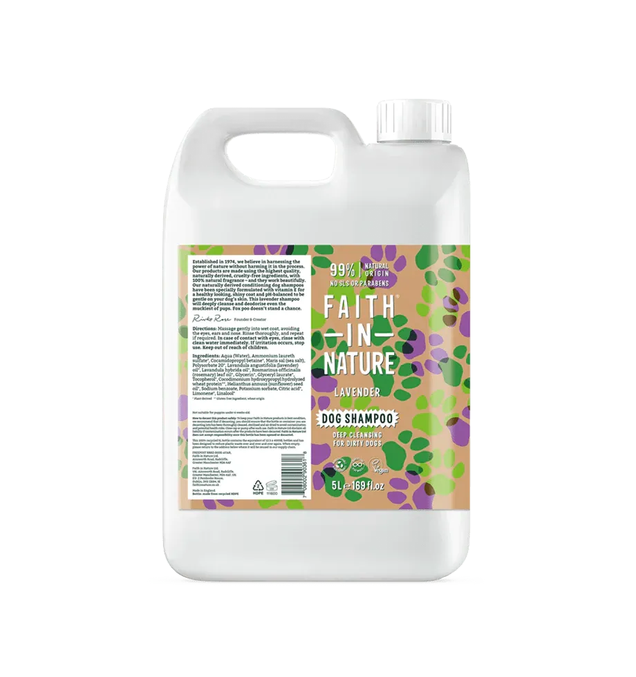Vegan Lavender Dog Shampoo