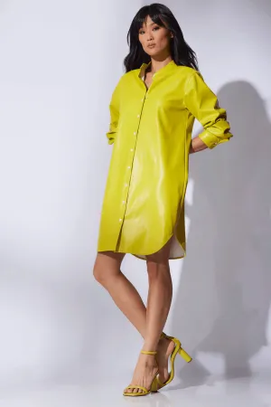 Vegan Luxe Lambskin Dress