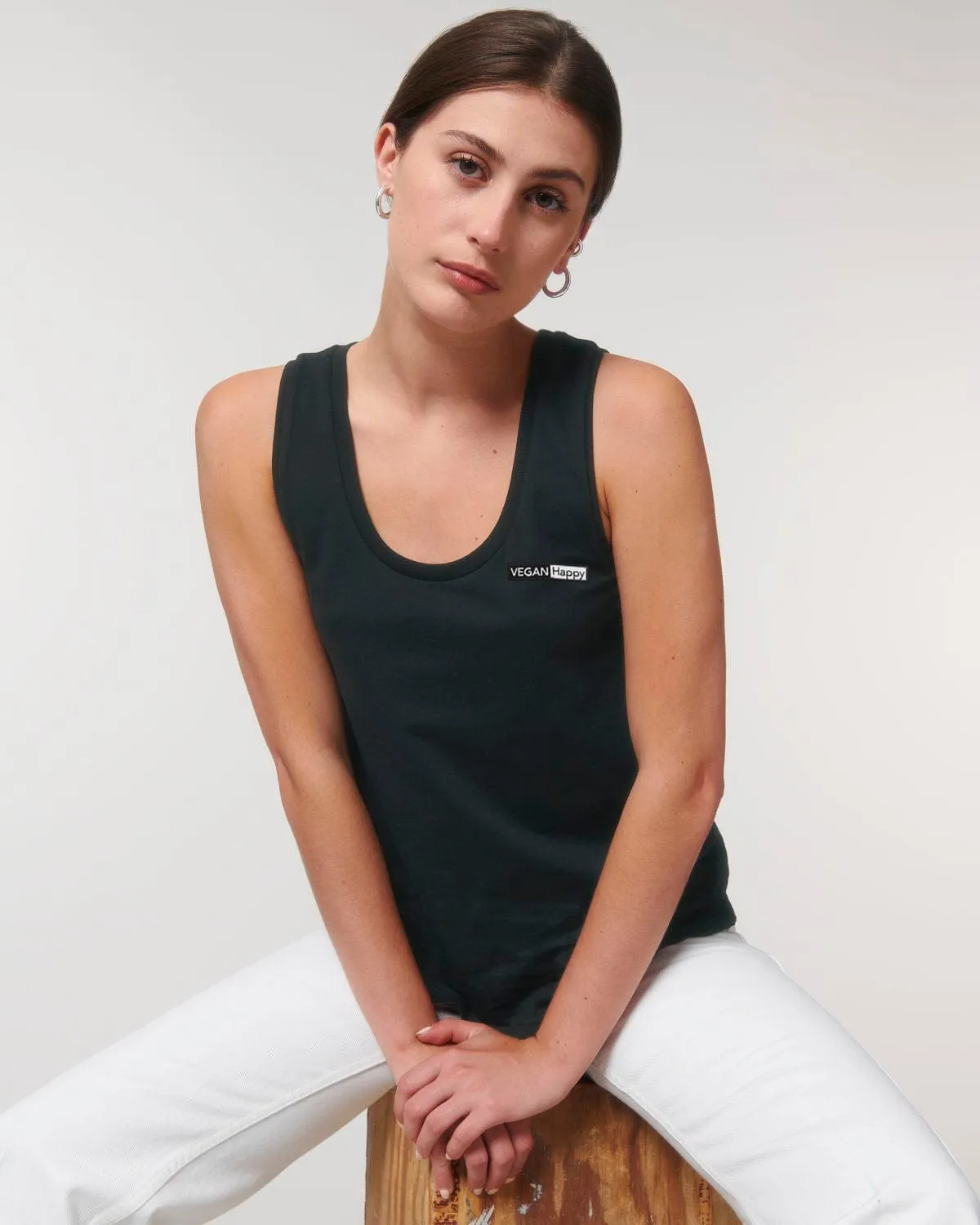 Vegan Minter Vest Tee | Multiple Colours