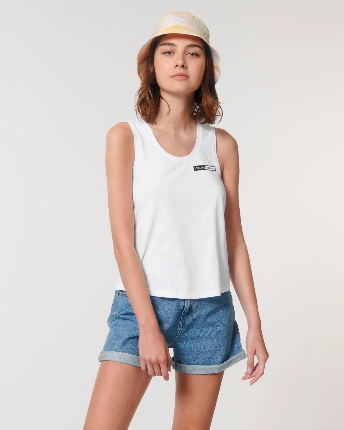 Vegan Minter Vest Tee | Multiple Colours