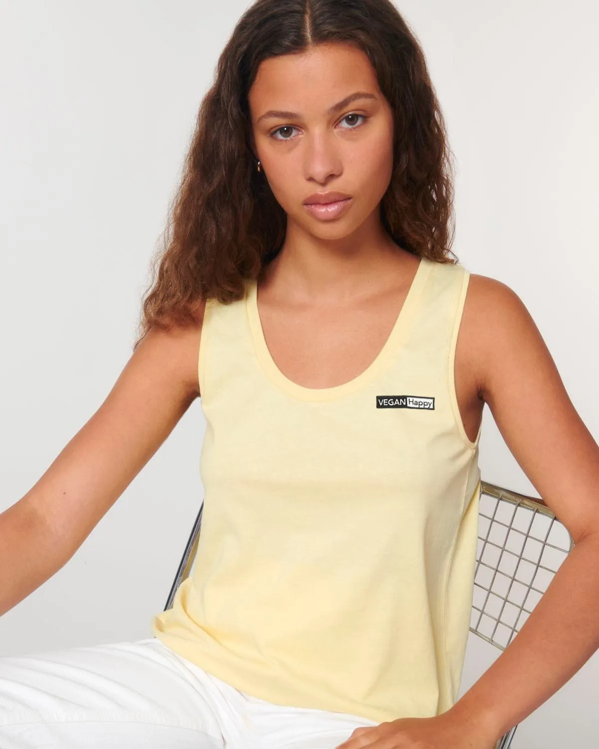 Vegan Minter Vest Tee | Multiple Colours