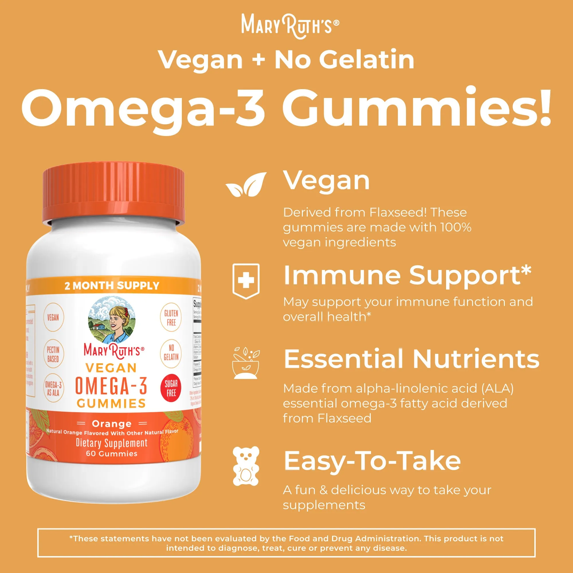 Vegan Omega-3 Gummies