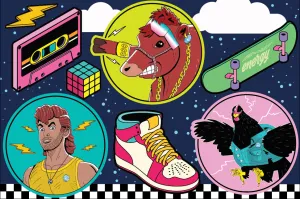 Vegan Vince Sticker Sheet
