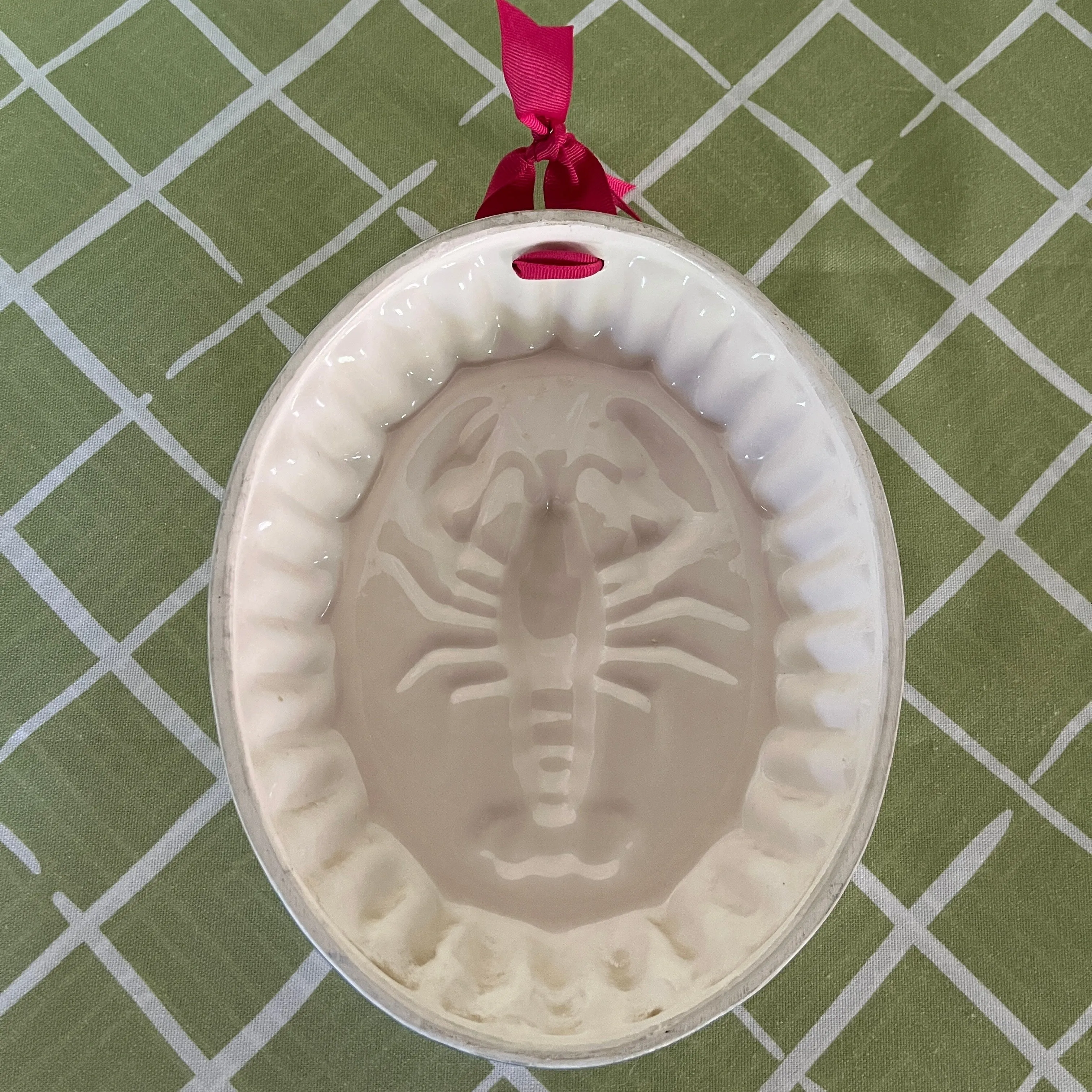 Vintage Ceramic Lobster Mold