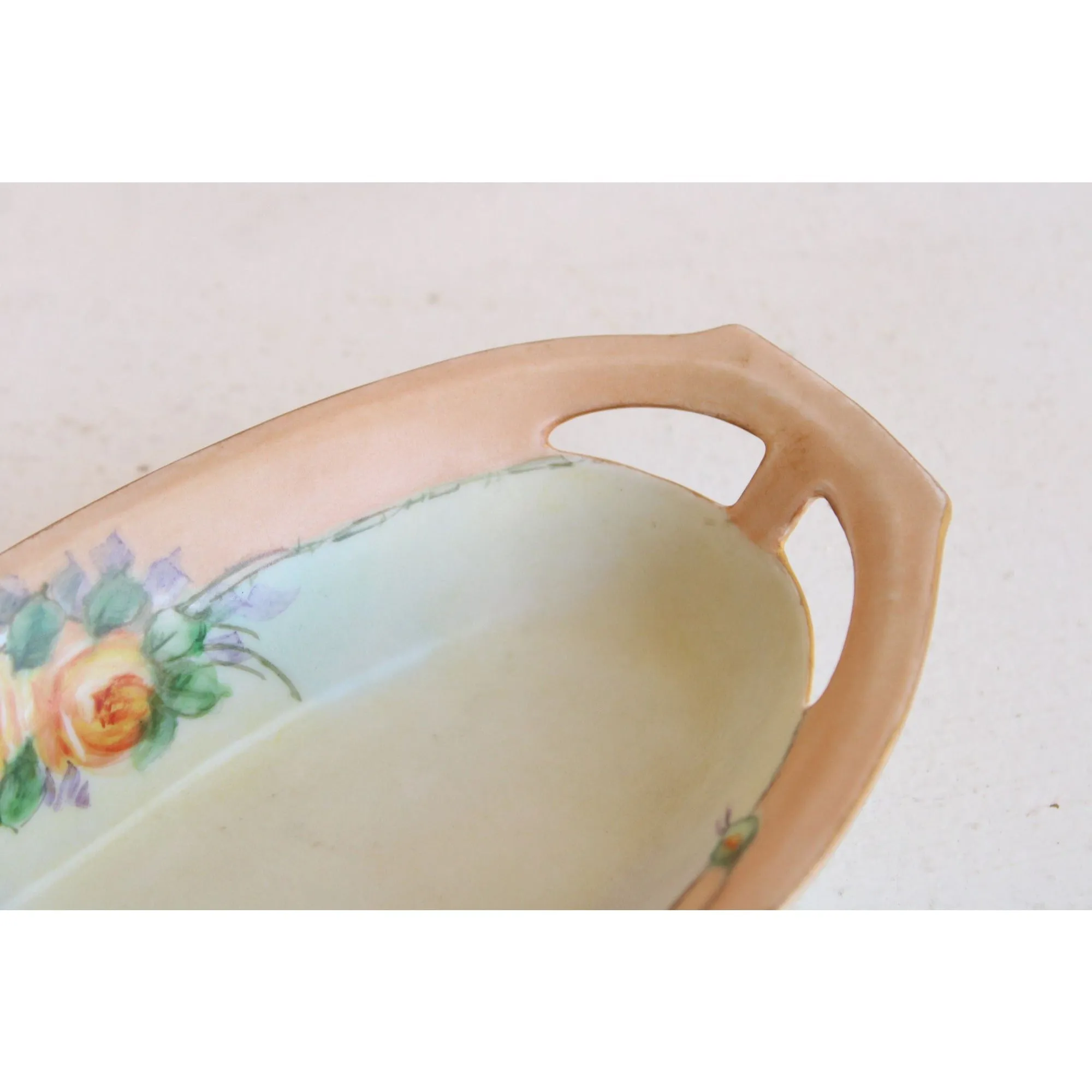 Vintage Early 1900s Arzberg Bavaria  Porcelain Trinket Dish
