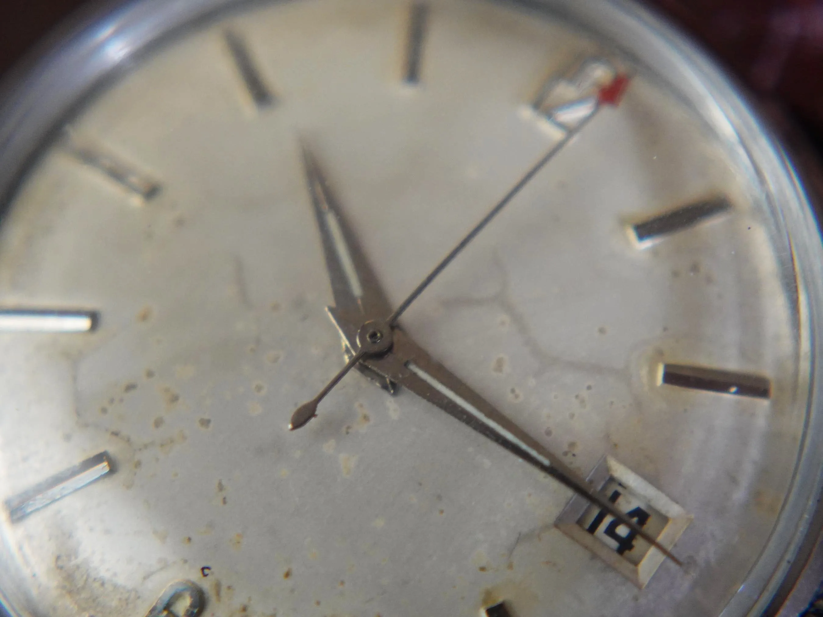 Vintage Lusina Antimagnetic 21 Jewel Mens Watch - Working