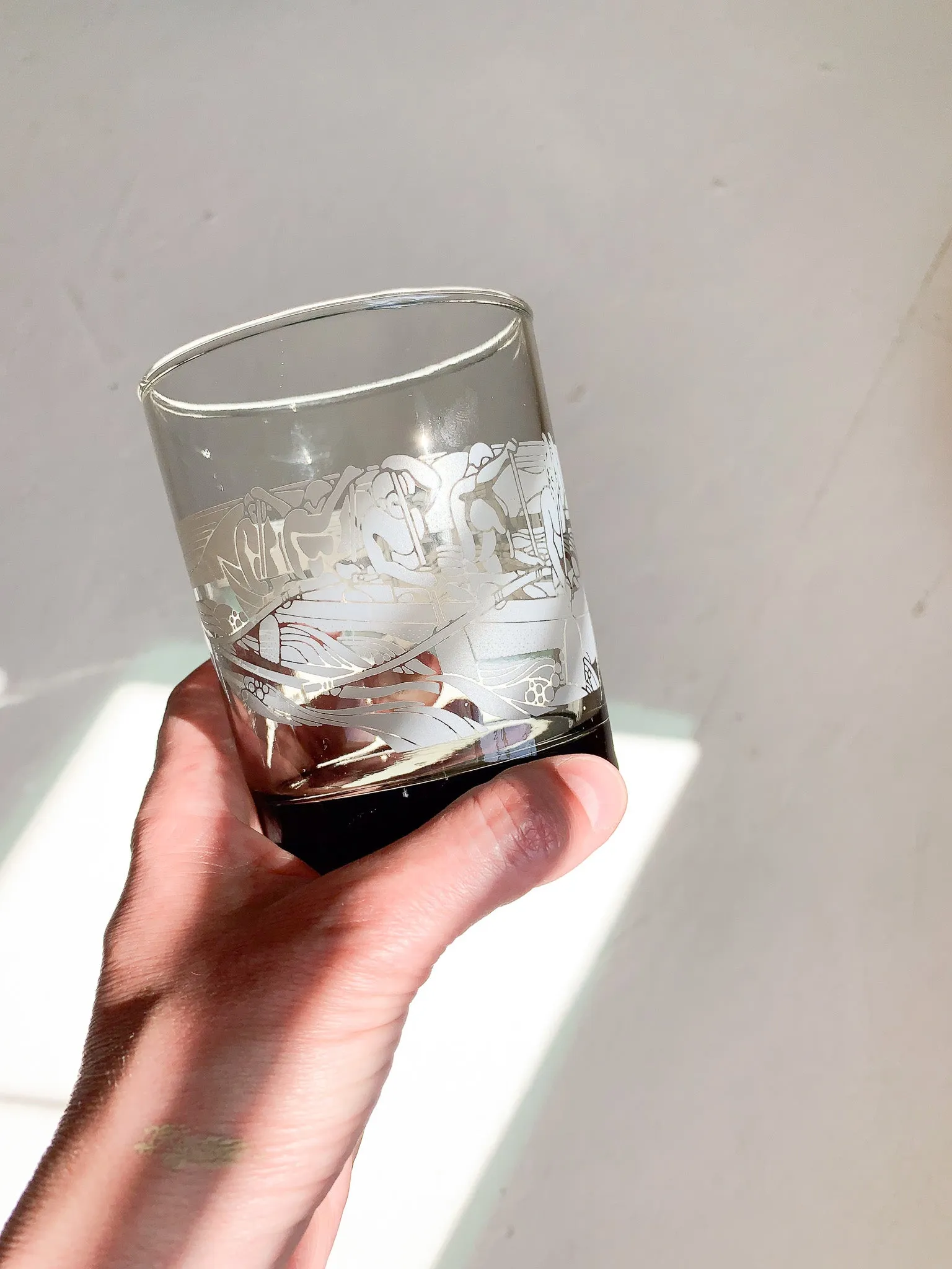Vintage McDonalds Hawaiian Glass Set - Local Pickup Only