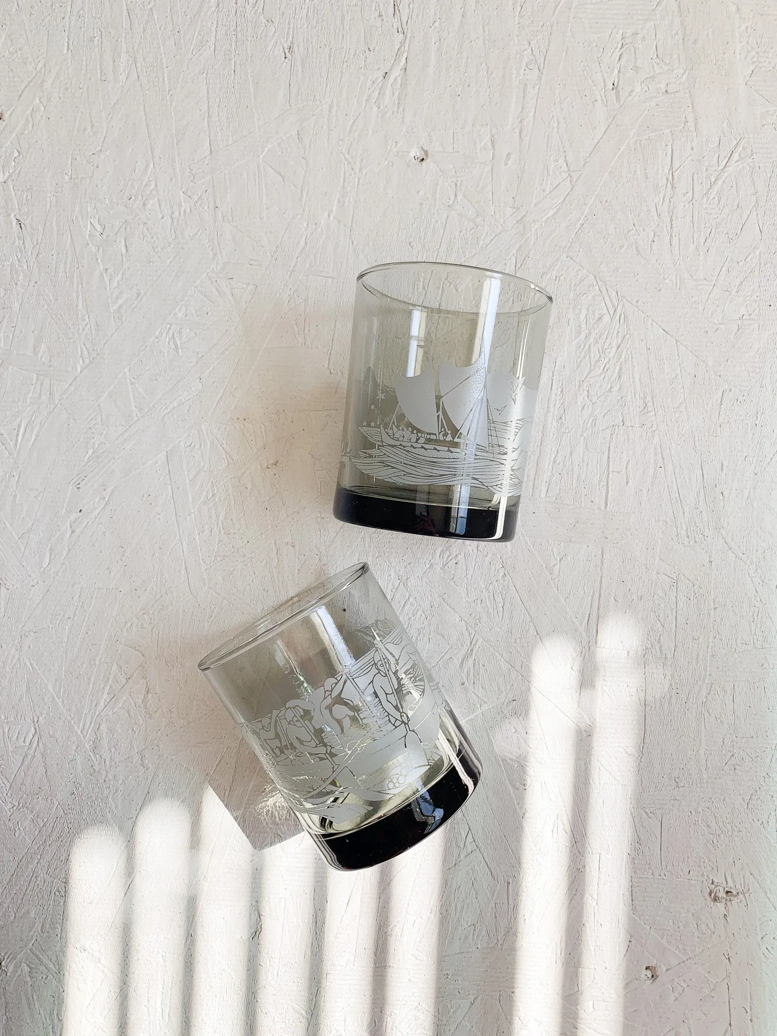 Vintage McDonalds Hawaiian Glass Set - Local Pickup Only