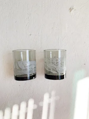 Vintage McDonalds Hawaiian Glass Set - Local Pickup Only