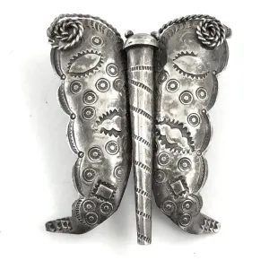 Vintage Navajo Butterfly Pin