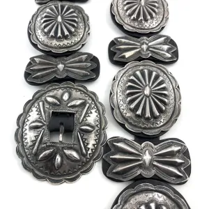 Vintage Navajo Concho Belt