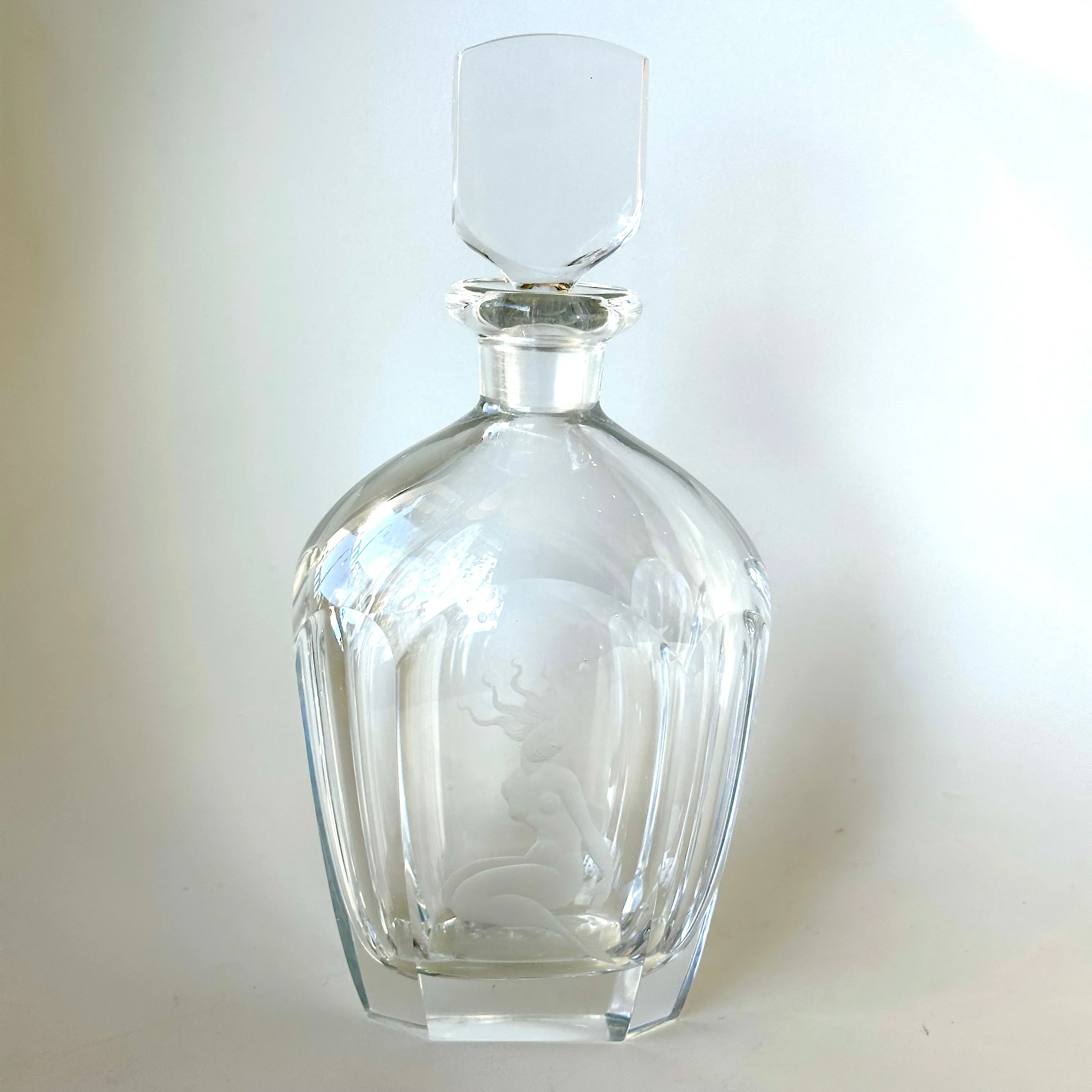 Vintage Orrefors Mermaid Decanter
