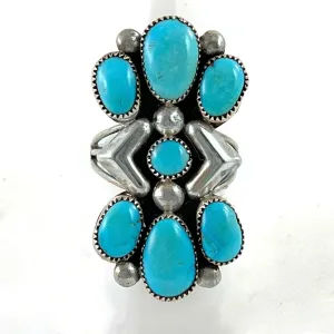 Vintage Seven Stone<br>By Julie O Lahi<br>Size: 9.5