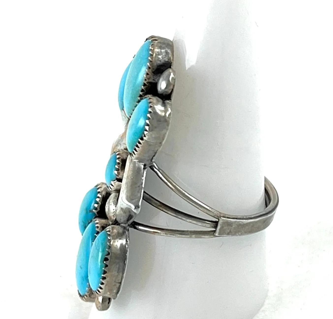 Vintage Seven Stone<br>By Julie O Lahi<br>Size: 9.5