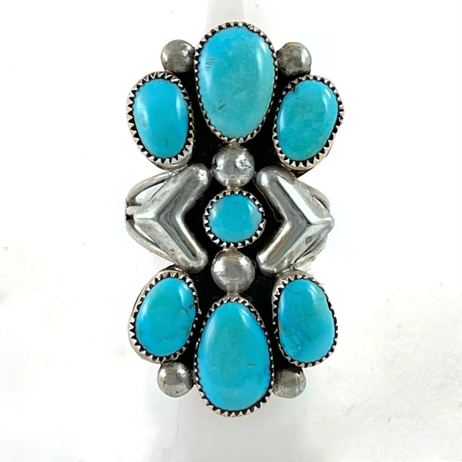 Vintage Seven Stone<br>By Julie O Lahi<br>Size: 9.5