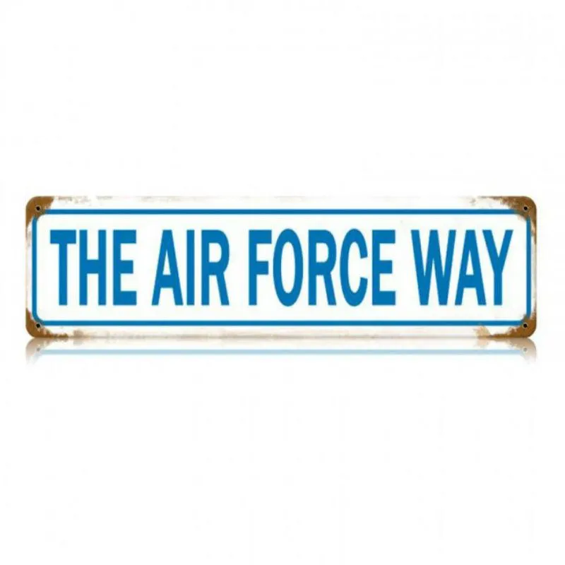 Vintage Signs - The Air Force Way 20in x 5in | V447