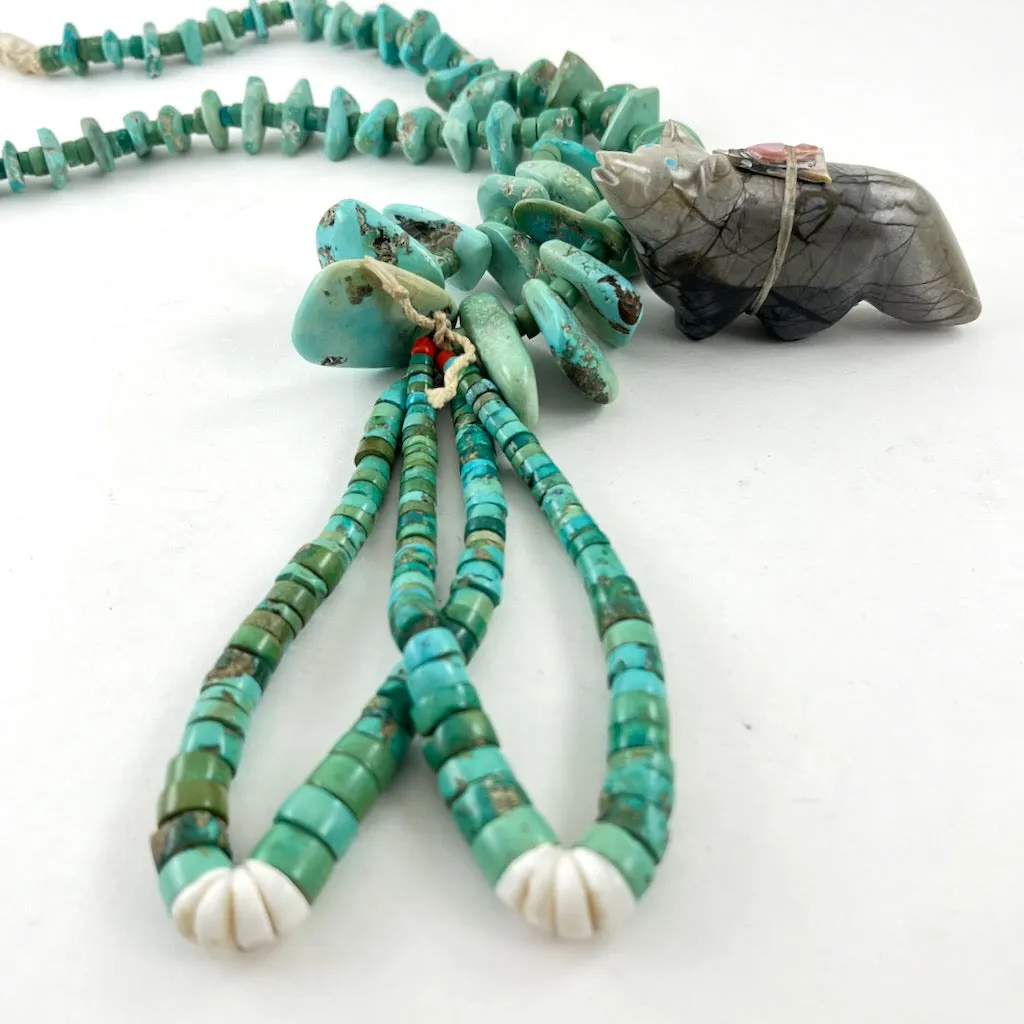 Vintage Tab Necklace