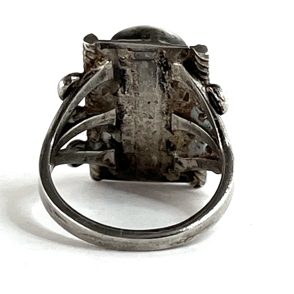 Vintage Three Stone Ring<br>Size: 7