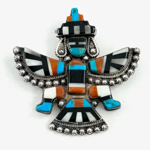Vintage Zuni Knifewing Pin
