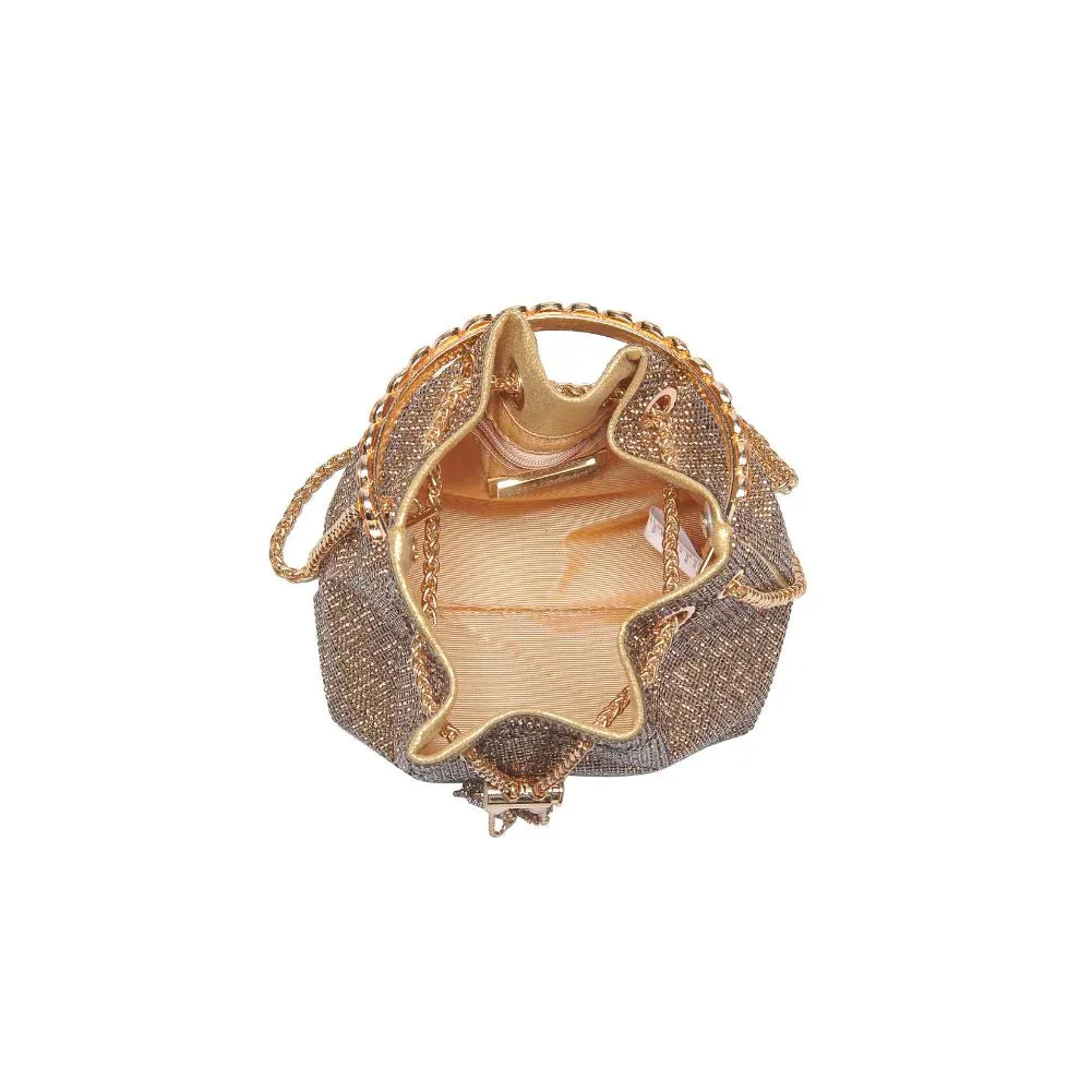 Vontrice Evening Bag | Gold