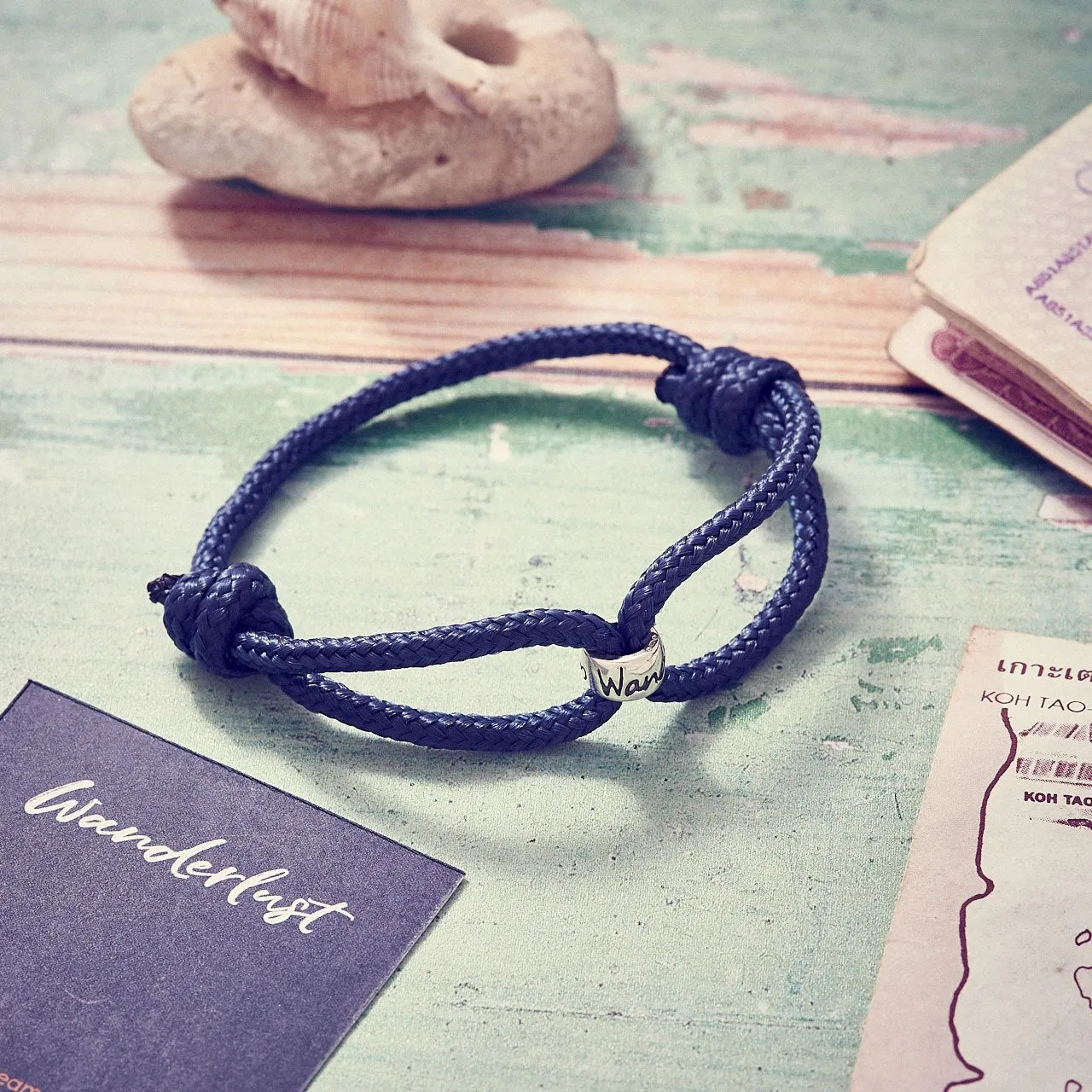 Wanderlust Vegan Paracord Bracelet
