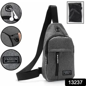 Waterproof Waist Bag for Travel & Charging (1 Pc)