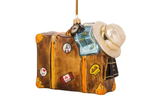 Well Travelled Suitcase Ornament