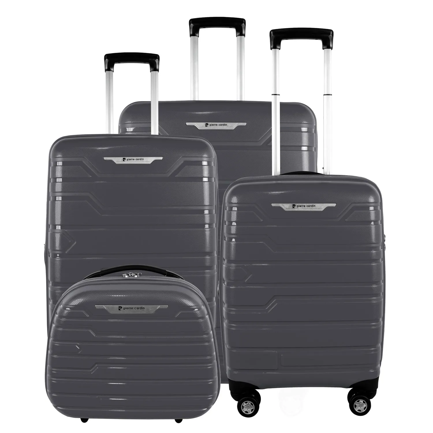 Wels Hardcase Trolley Set of 4- Red PC86307
