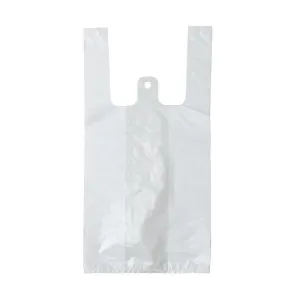 White Color Shopping Bag M Size