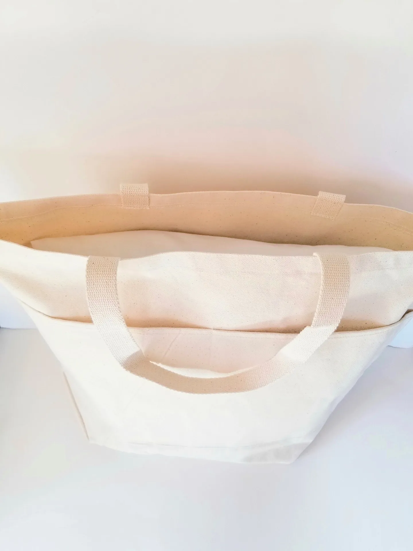 Wine Lovers Heavy Cotton Canvas Tote | Large Funny Tote Bag with Pockets | Reusable Bag for Shopping, Beach or Overnight